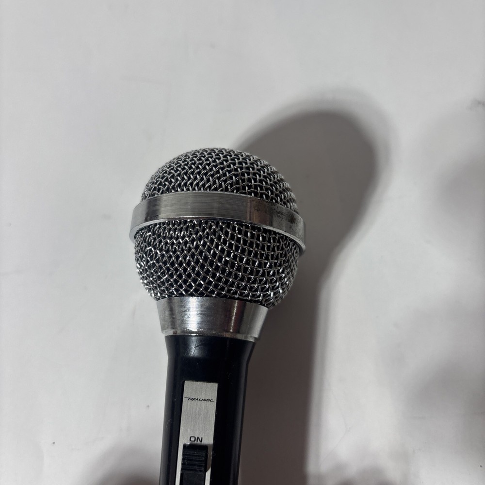 Realistic 33-2001A Dynamic Microphone 500 ohm Imp