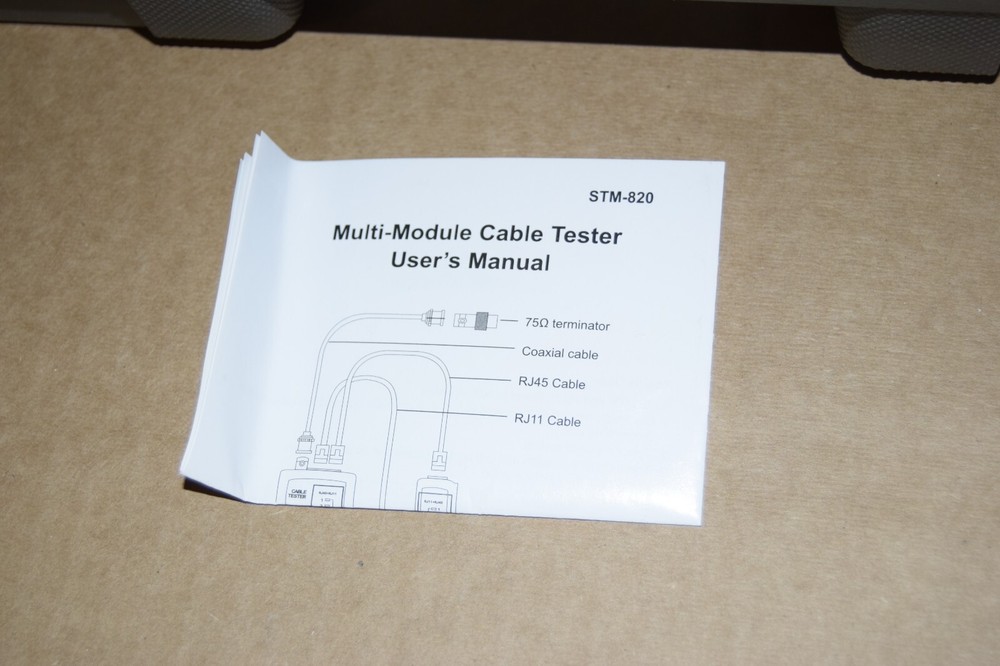 BNC & RJ45 PC Cable Crimper Kit with Tester