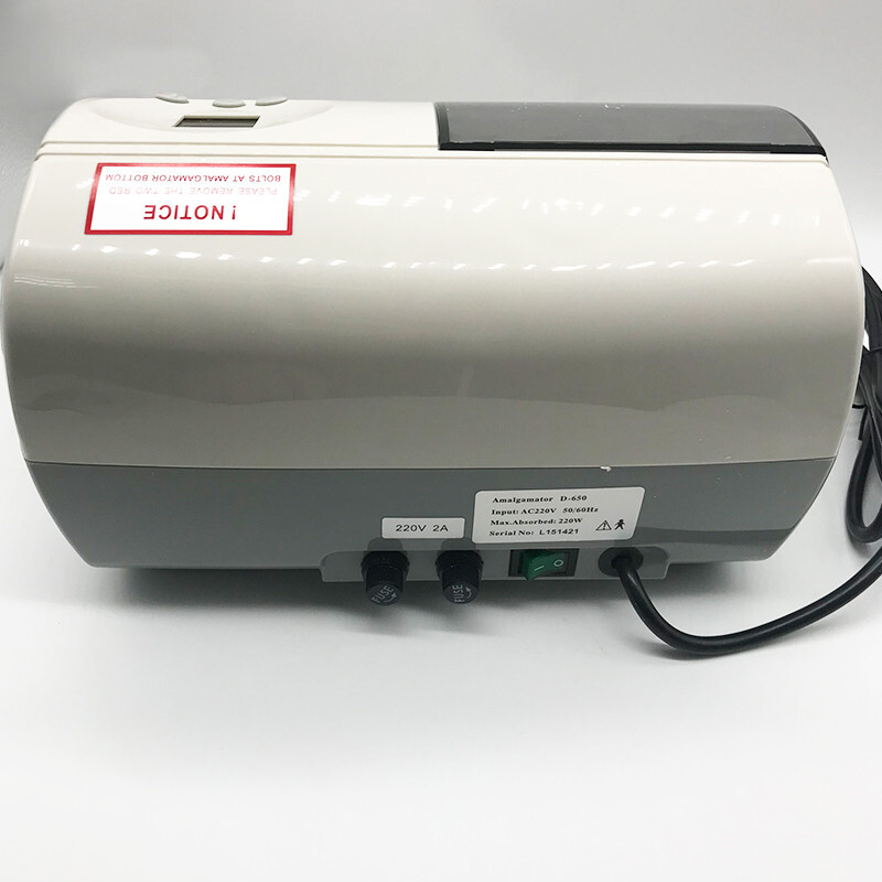 D650 Dental Amalgamator Digital Amalgamator for Mixed Capsules Amalgam Mixer US