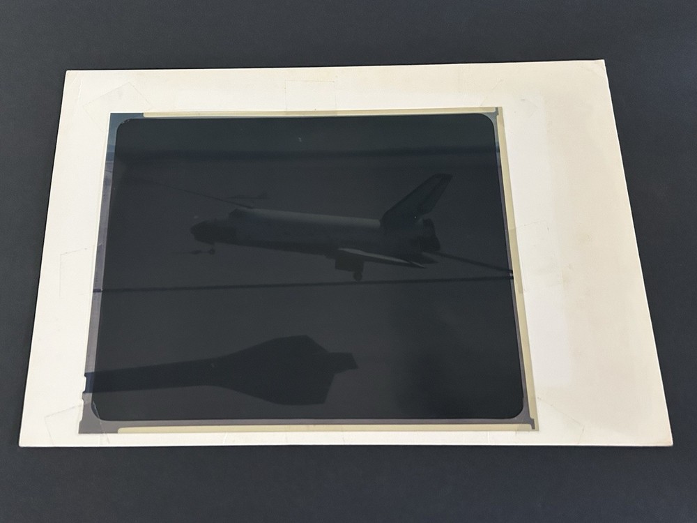 1982 NASA KSC Shuttle Columbia STS-4 Landing Presentation Transparency-642