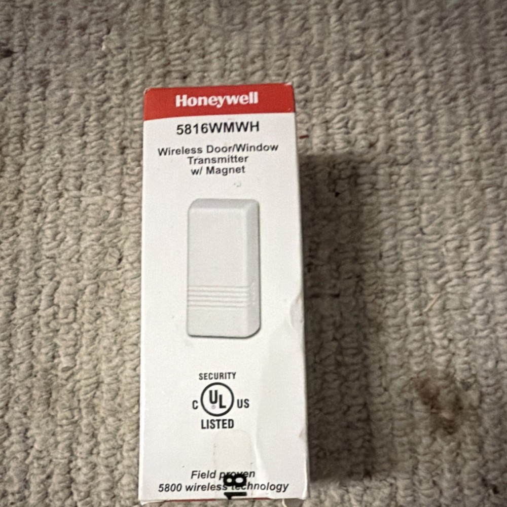 Honeywell 5816WMWH Wireless Door/Window Transmitter with Magnet, White