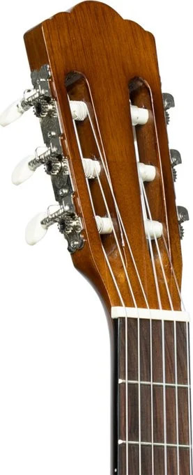 1/2 classical guitar with linden top, natural colour