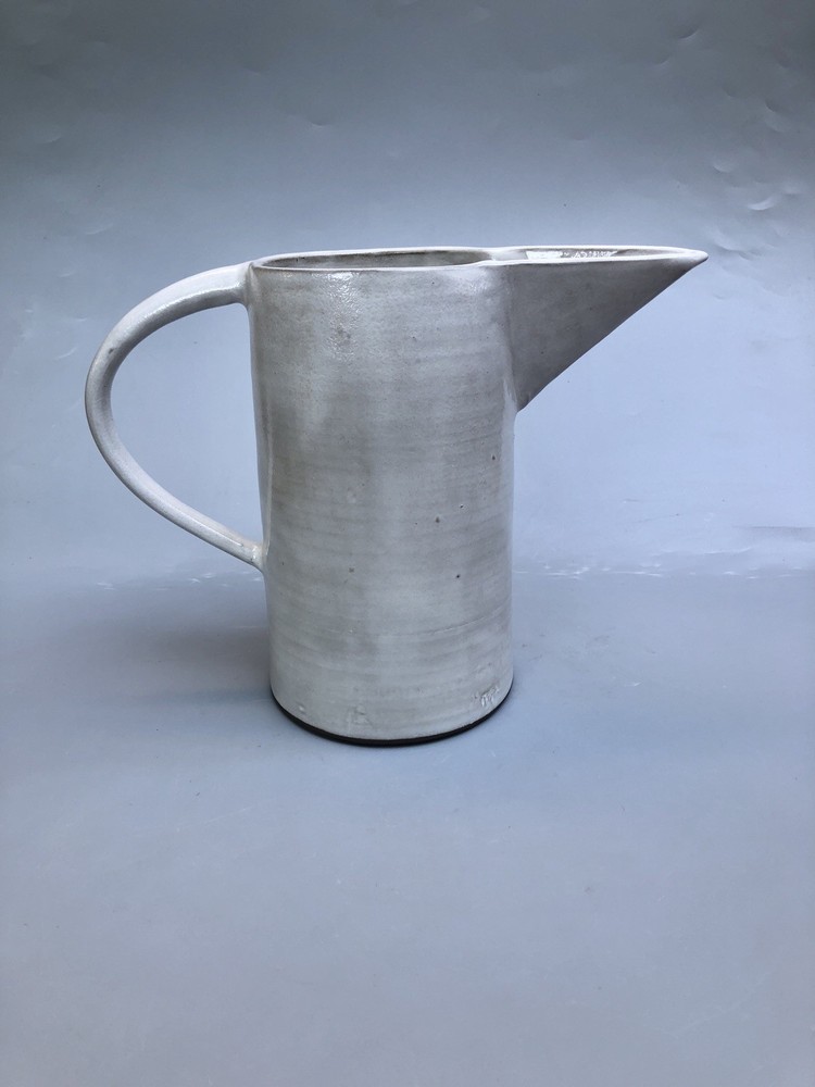 Wendy Borger Watercourse Clay Studio Pottery Straight Sided Beak Pitcher