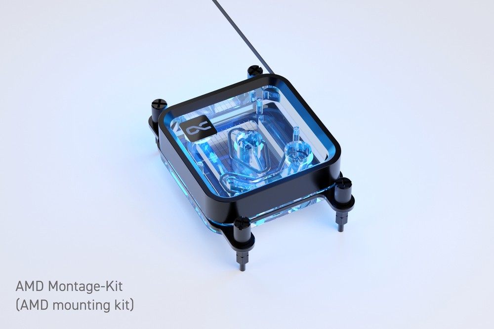 Alphacool Core 1 LT CPU Water Block, Acrylic