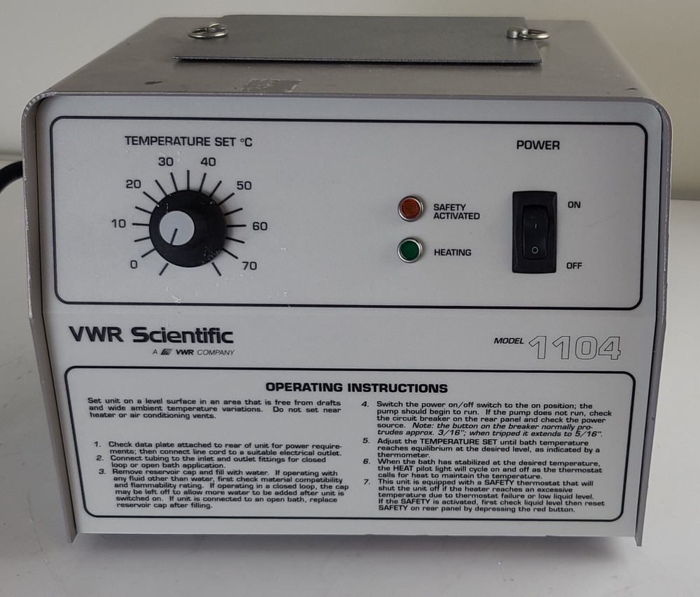 VWR Scientific 1104 Recirculator ~ Working Condition