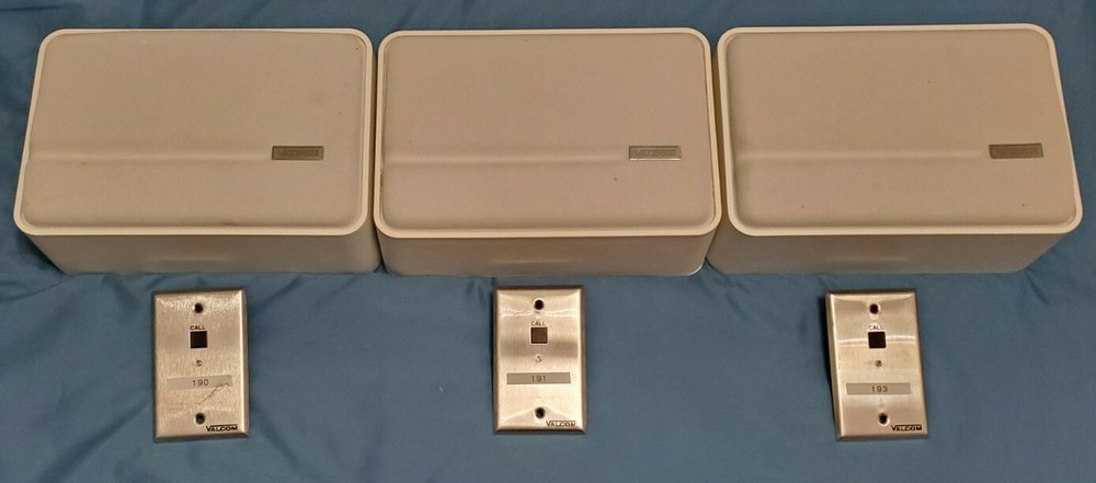 Valcom V-1046 Speaker and V-2971 Call Button