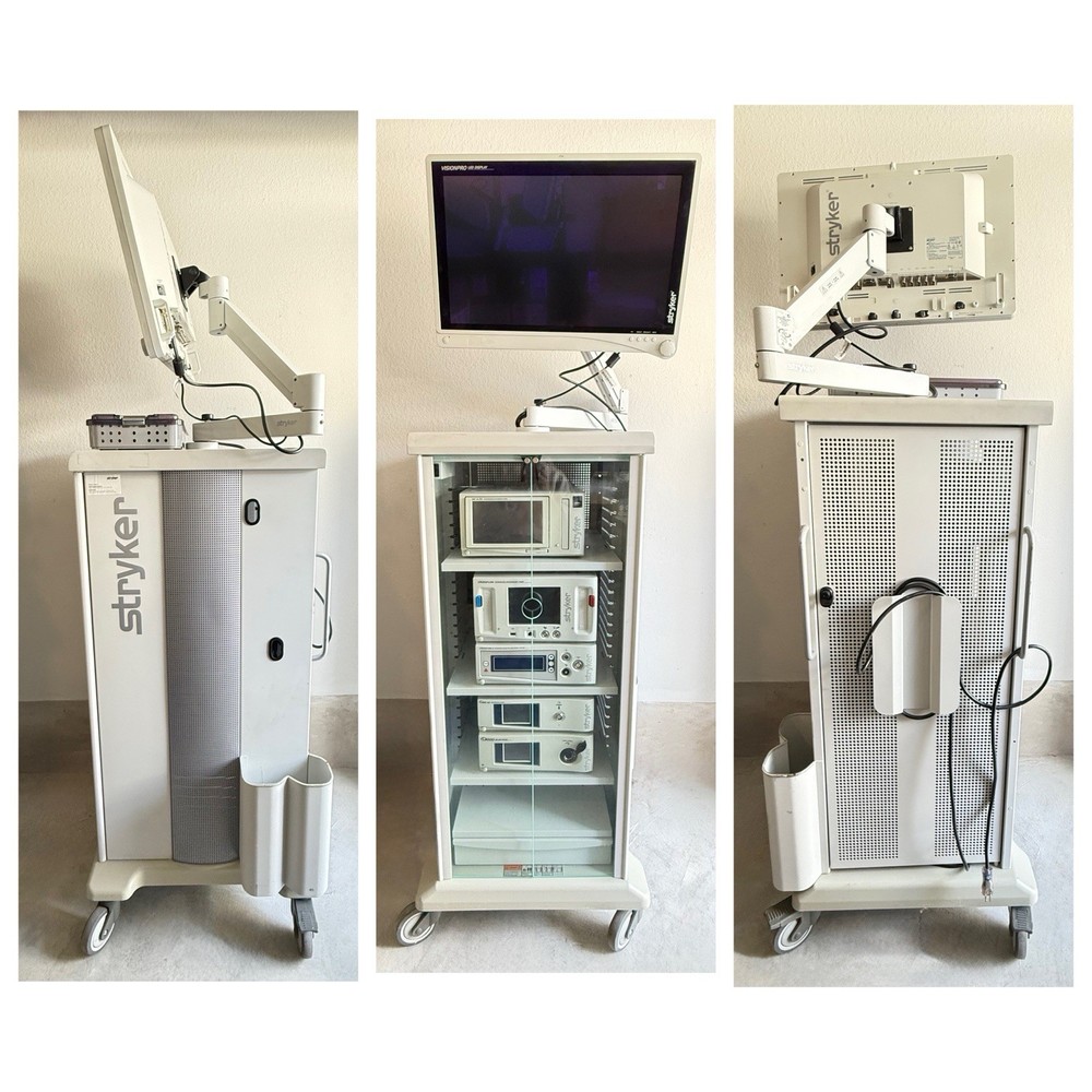 Stryker 1488 HD Endoscopy Tower COMPLETE System - PATIENT READY!!