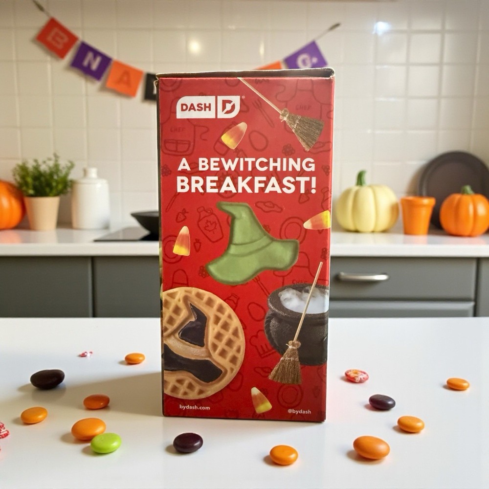 Dash Ready To Decorate Witch Hat Mini Waffle Maker