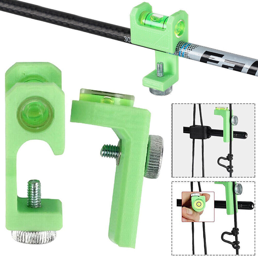 Compound Bow Archery String Level Combo Kit Nock Tuning Mounting Snap Hunting
