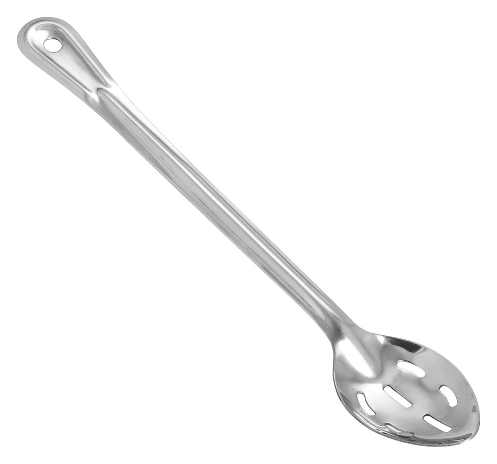 15" Slotted Basting Spoon, 1.2mm, S/S (12 Each)