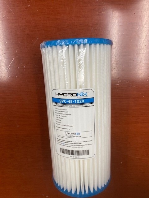 Hydronix SPC-45-1020 Pleated Water Filter