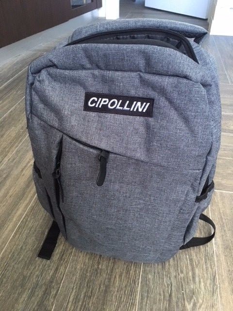 Back Pack Gray NEW Cipollini