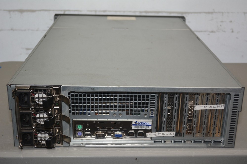 ^ Archion EO High Performance Shared Media Storage System 15x 2TB Drives