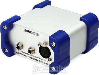Klark Teknik DN100 V2 1-channel Active Direct Box with Extended Dynamic Range