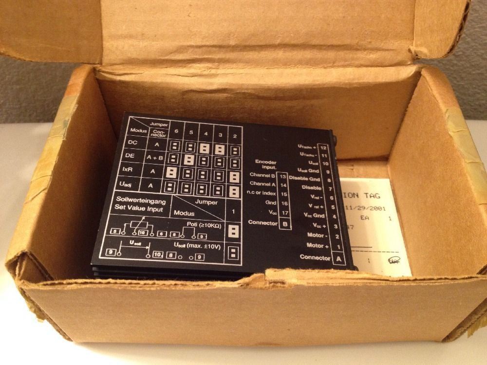 ?NEW? GSI LUMONICS MMC Maxon MMC-QR030024-02LD00A Driver-CONTROLLER