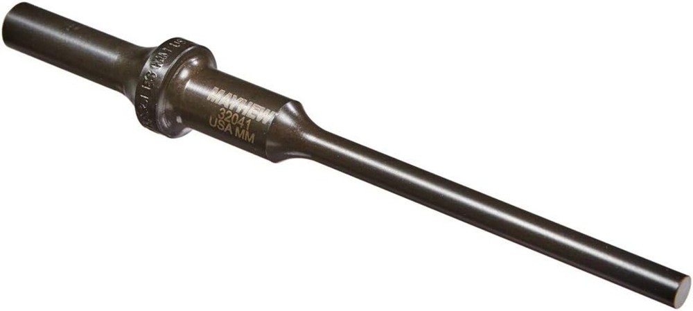 Mayhew Tools 32041HT Pneumatic Drift Punch, 1/4" x 6", Hang Tag
