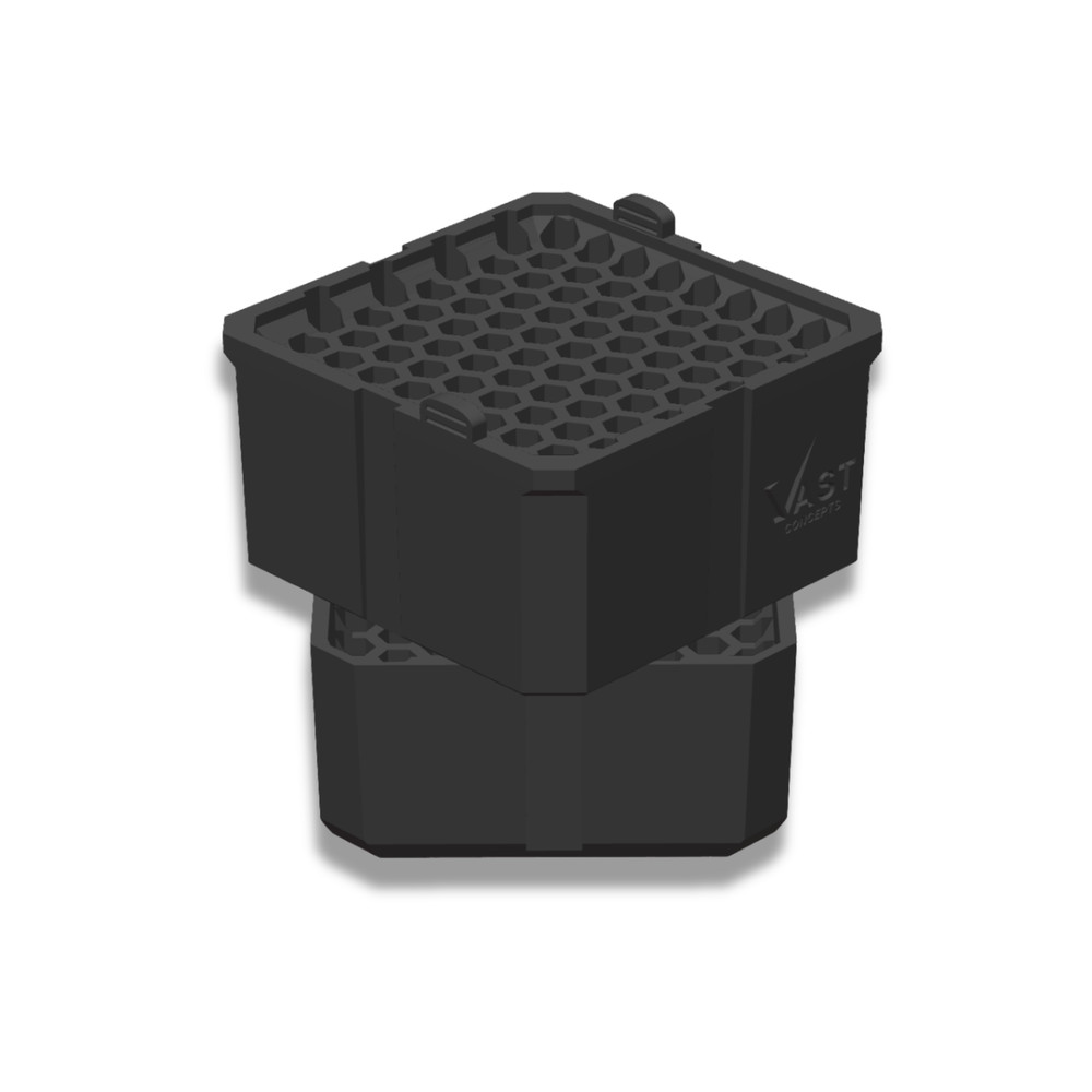 XAct Fit Milwaukee PACKOUT Deep Organizer Stacking Hex Bit Bins