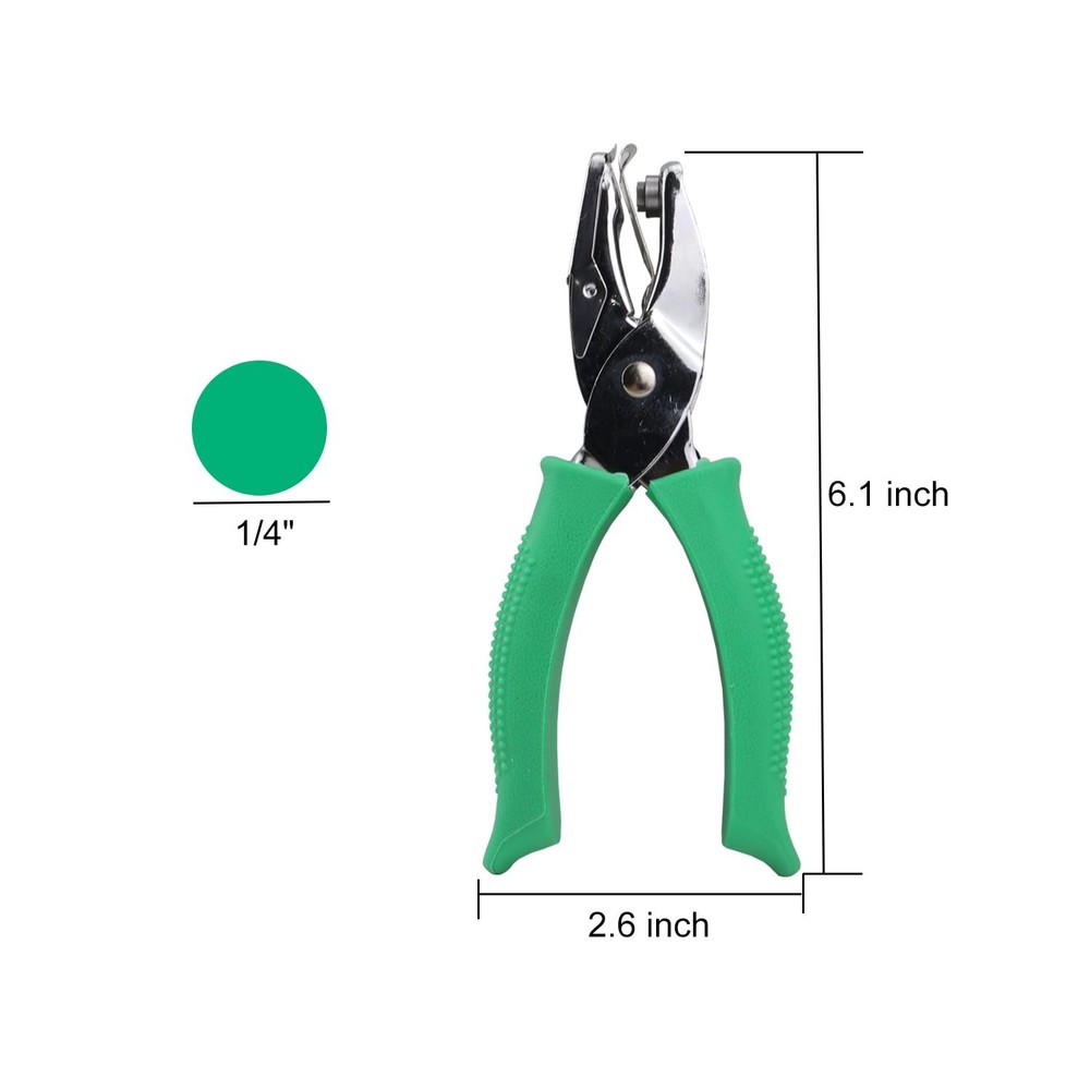 Circle Hole Punch Handheld Single Hole Paper Punch For Crafts