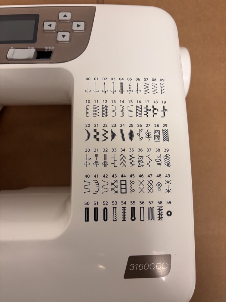 Janome 3160QDC-T Gold Computerized Sewing Machine