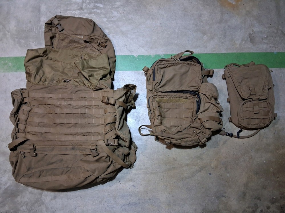 USMC FSBE FILBE, Assault Pack, and Camelbak Complete Set