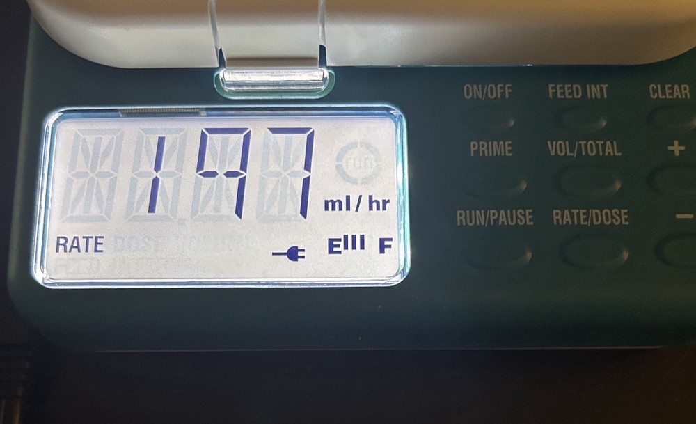 INFINITY ENTERAL FEEDING PUMP w/ pole