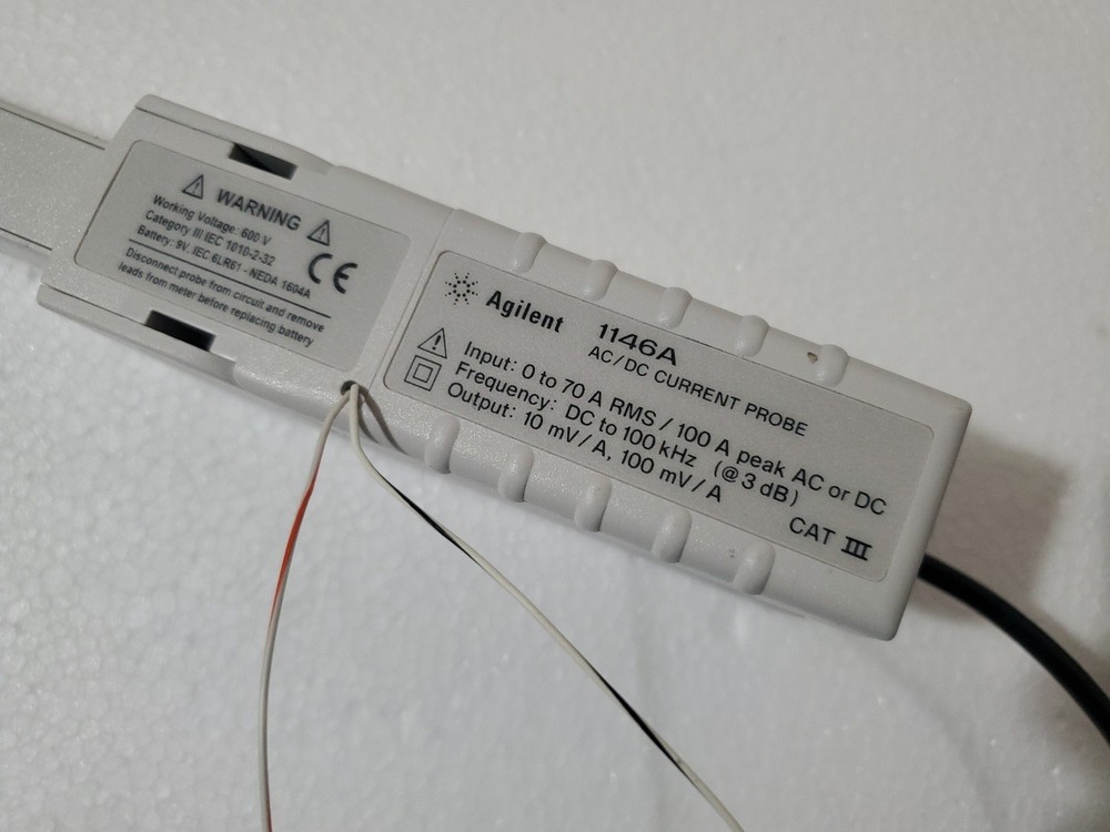 AGILENT 1146A AC/DC CURRENT PROBE Electronics Lab Test - *READ*