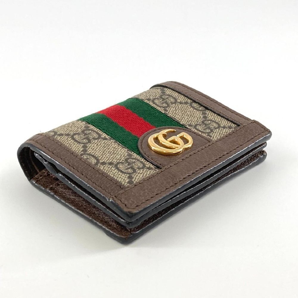GUCCI Off Dia Folded Wallet From Japan