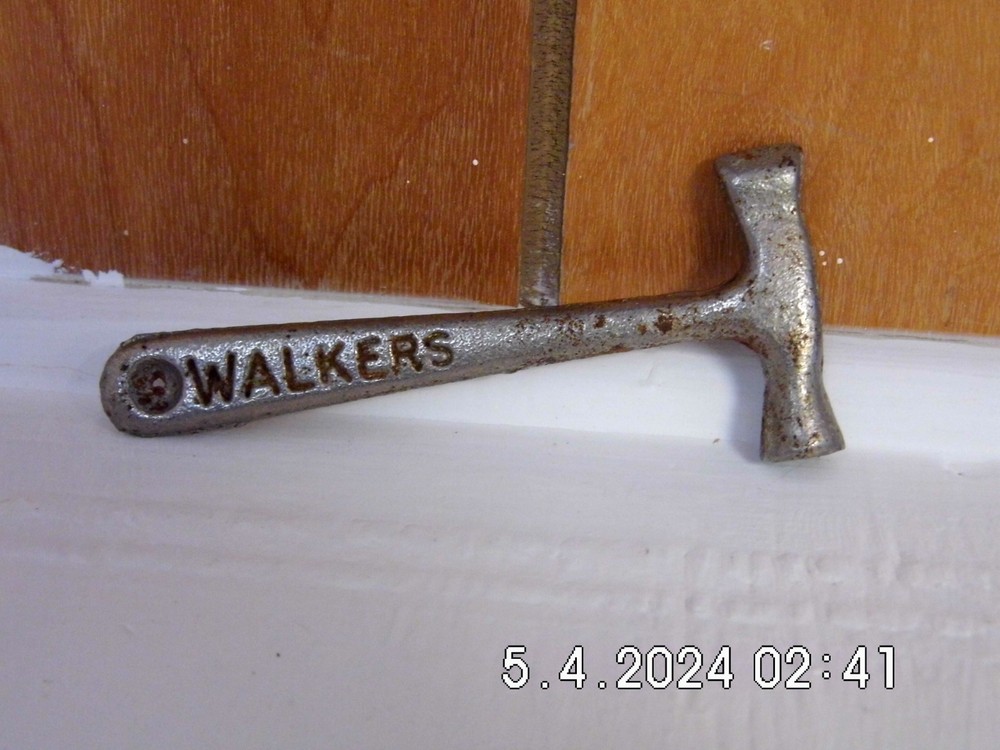 Walker's Toffee & Candy Hammer Axe Rusty