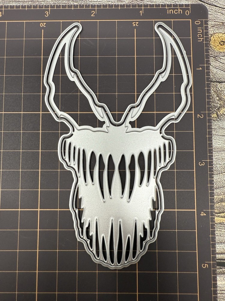 Universal Thin Metal Die Cut Tool Spiderman Venom Marvel Character Comic