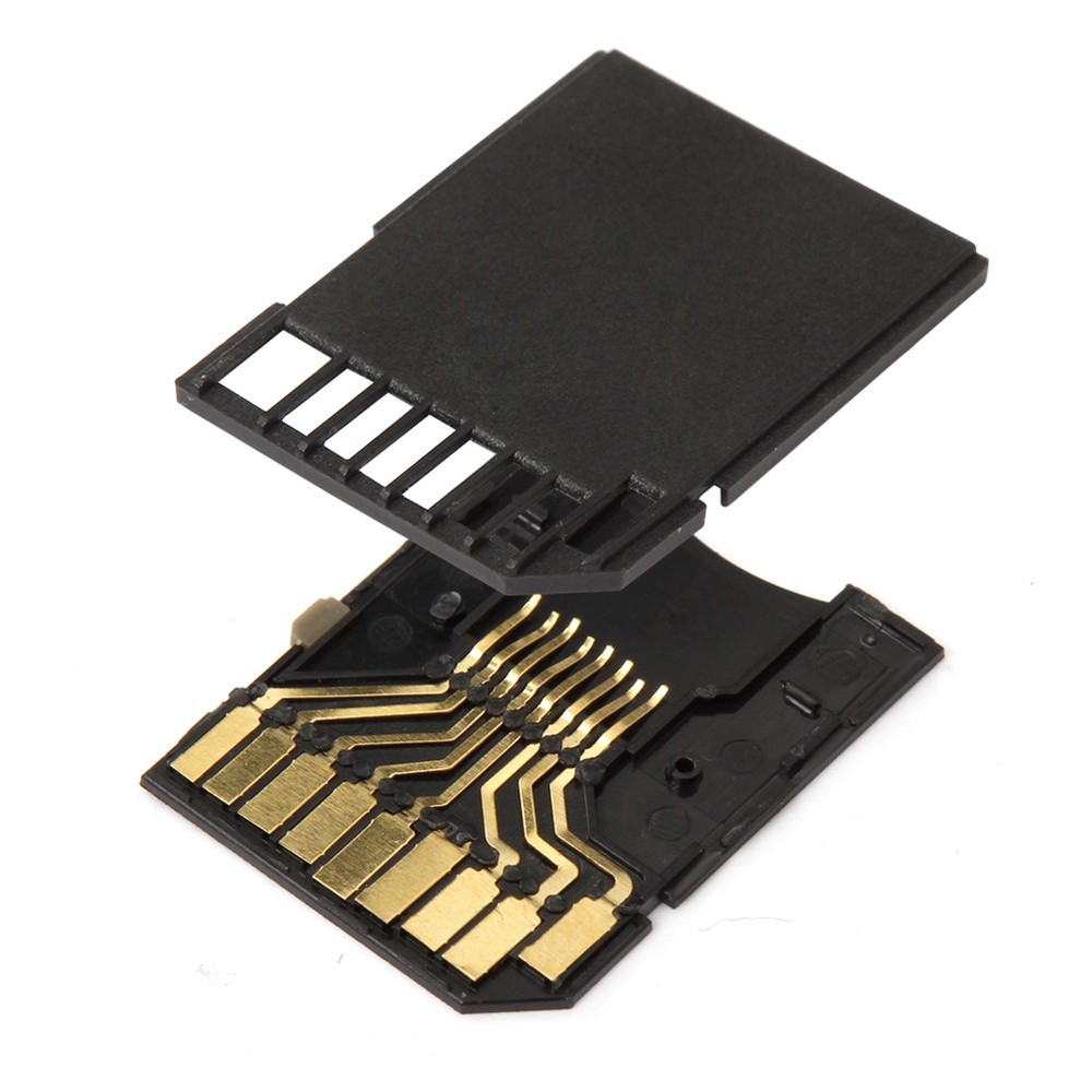 10 PCS Micro SD Adapter TransFlash TF To SD SDHC Memory Card Adapter Converter