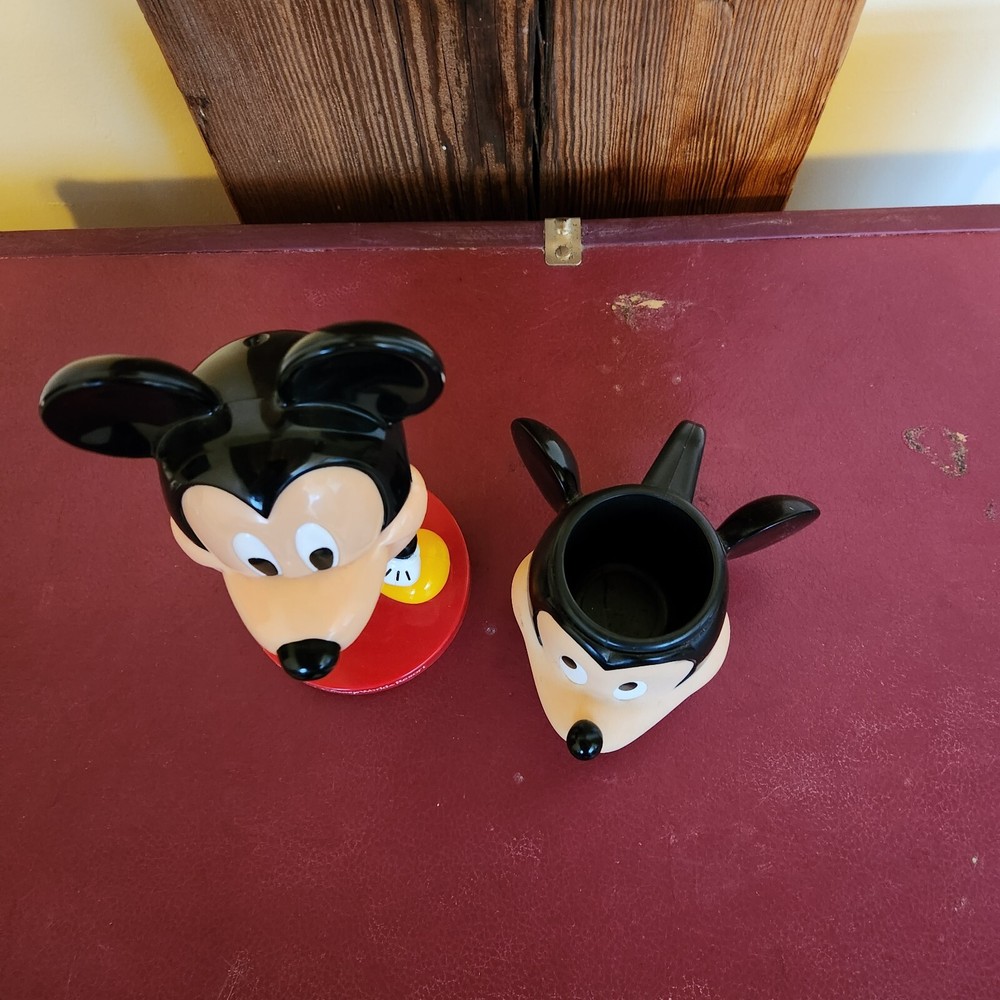 Mickey Mouse Bobble Head And Cup