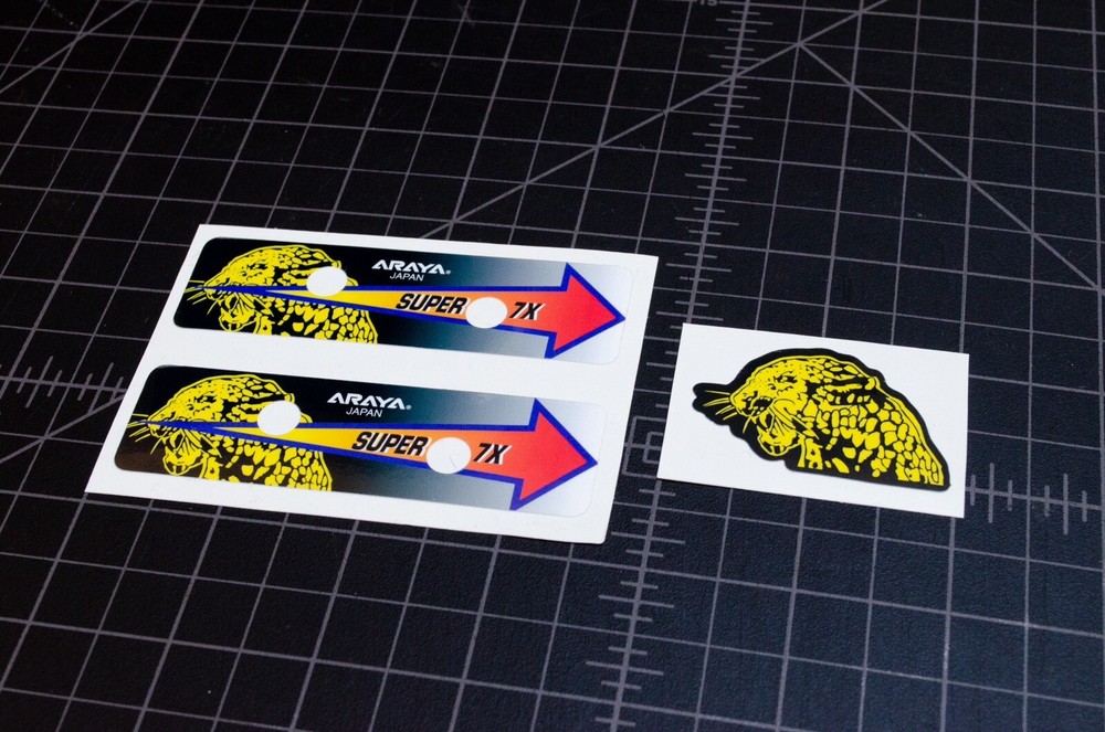 Araya Super 7x Hoop Decals (36H)