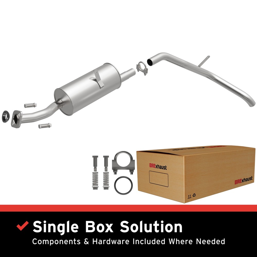 OE Replacement Exhaust System Kit For 1985-1995 Suzuki SJ413, Suzuki Samurai