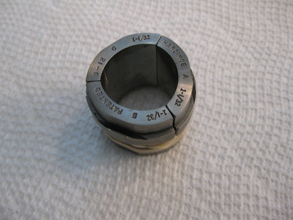 1-1/32" Round Smooth S12 Collet Pad Hardinge