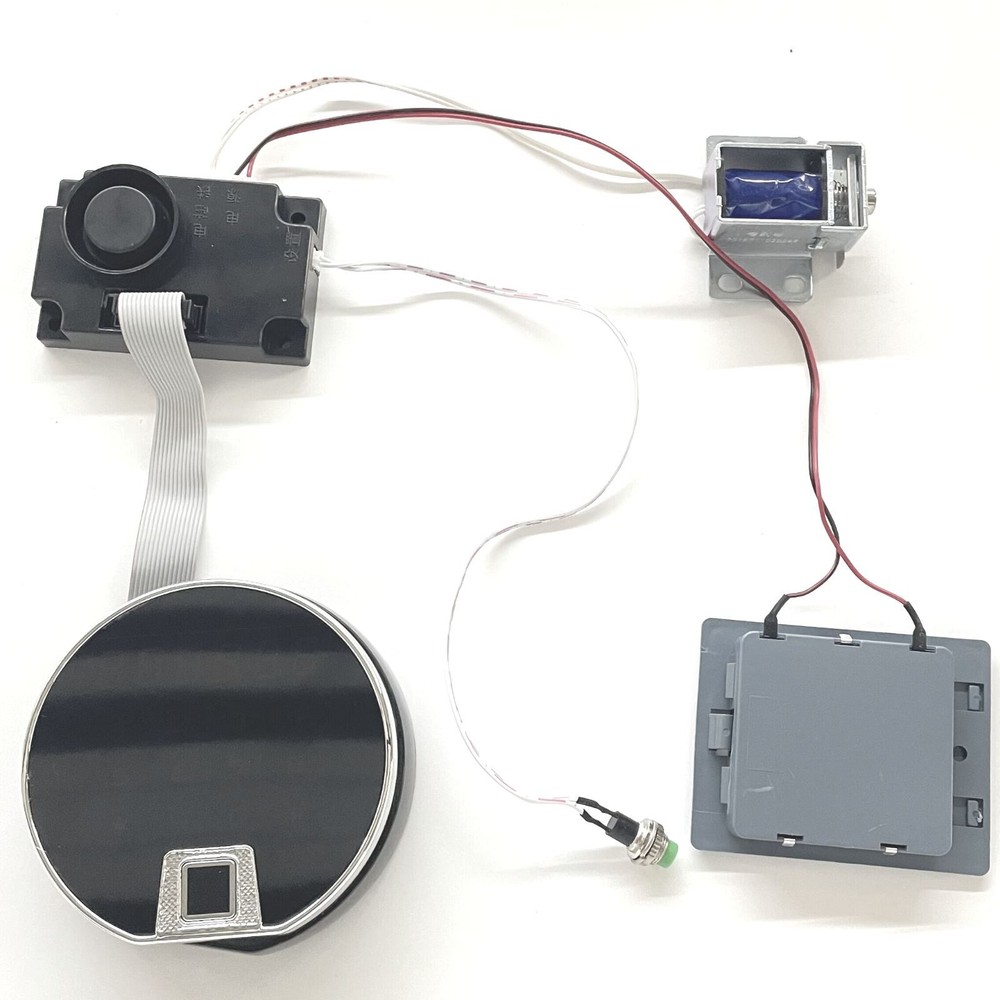 Fingerprint Safe Electronic Lock Biometric LED Touch Safe Lock Replacement