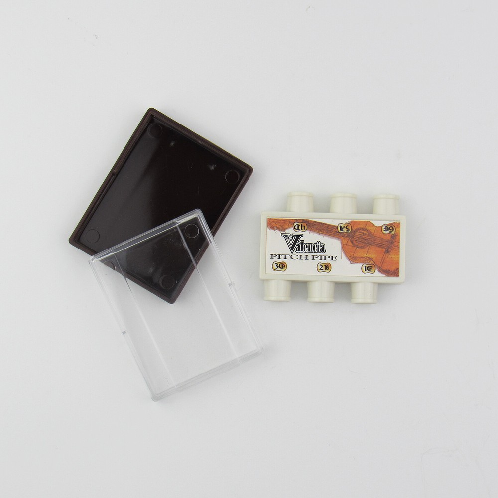 Guitar Pitch Pipe Tuner 6 Tones E B G D A E With Case