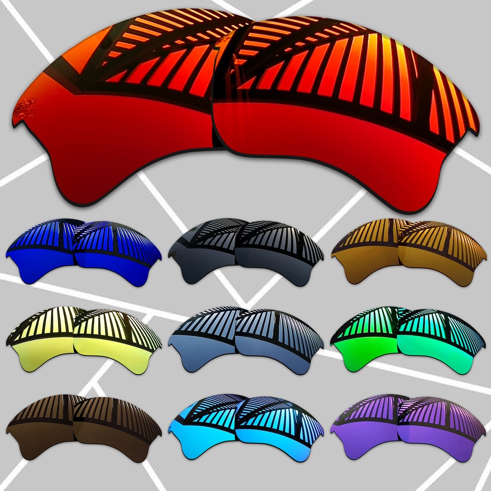 TRUE POLARIZED Replacement Lenses for-Oakley Half Jacket XLJ Frame Multi-Colors