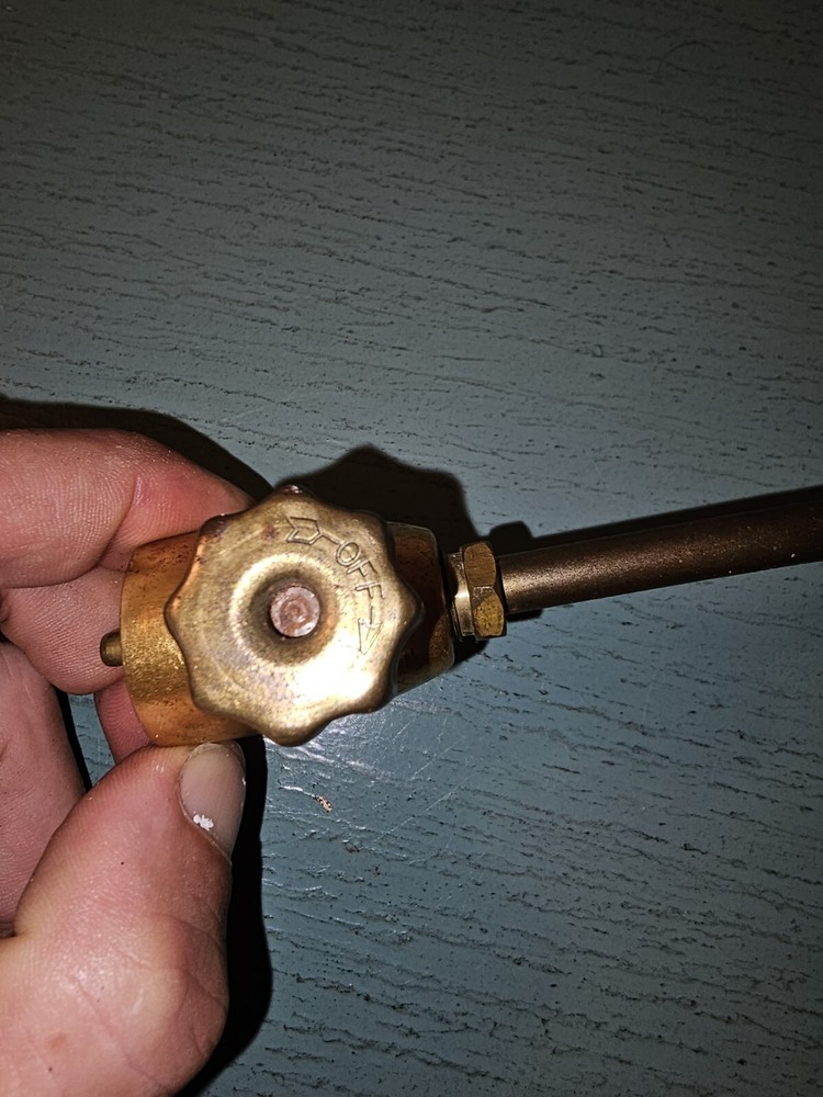 Vintage Brass Torch Tip-Complete, Very Good