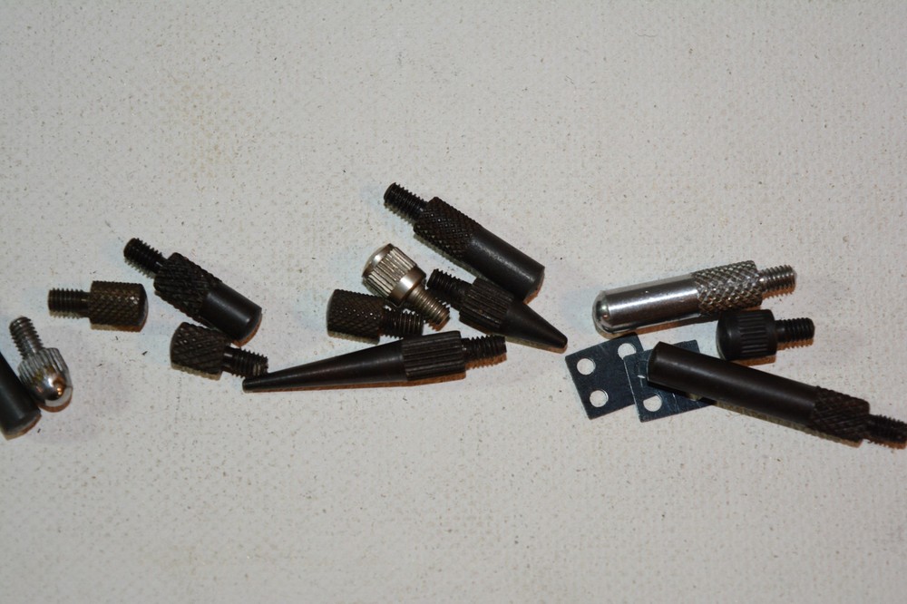 Lot of Machinists Dial Indicator end points, hardware