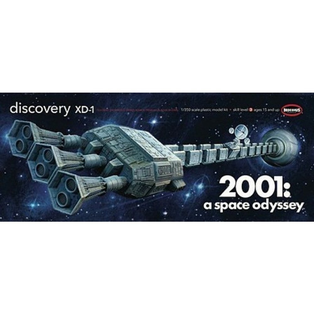 Moebius Models 20018 2001: 1/350 Discovery Plastic Model Kit