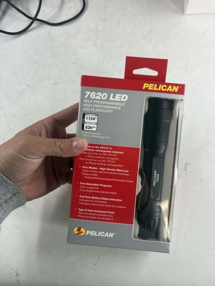 Pelican 7620 Tactical LED Flashlight (Black)