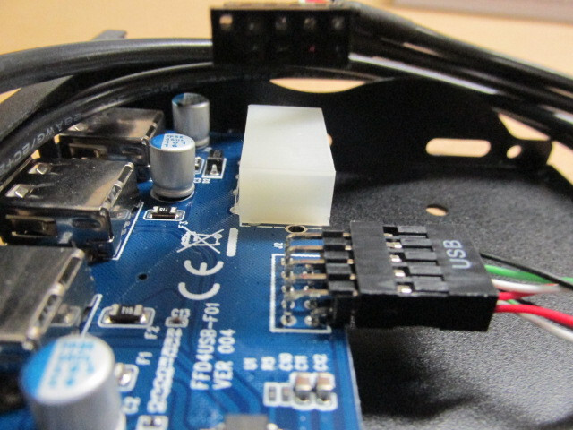 FFD4USB-F01 USB2.0 Floppy Front Panel,4-Port Front Panel USB Hub