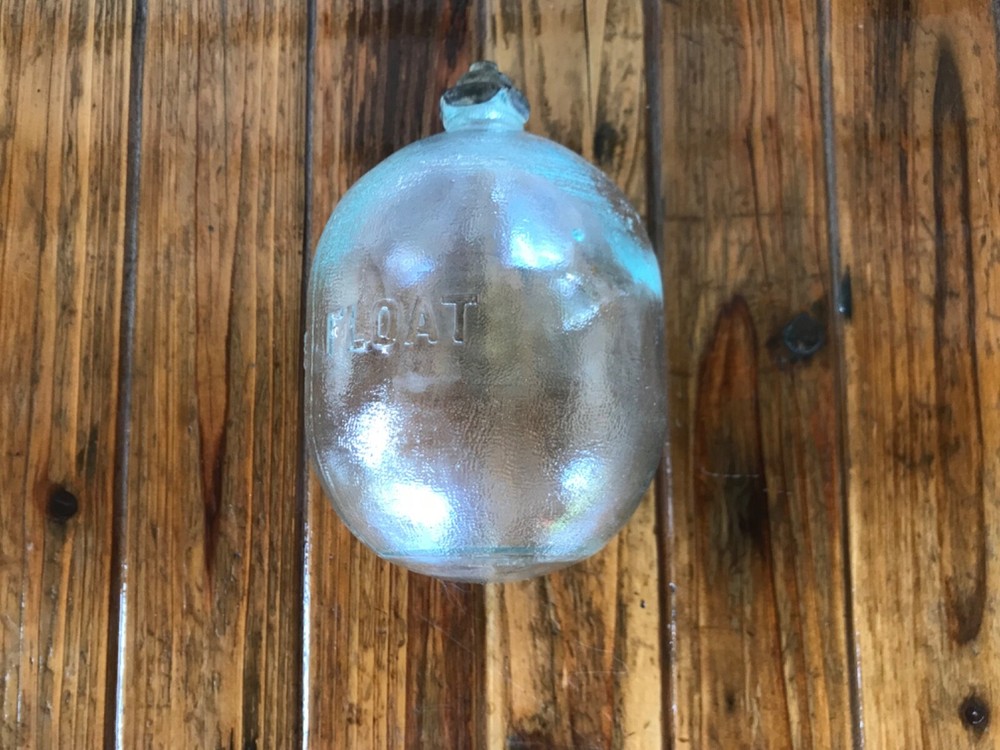 Vintage Toilet Tank Float with Threaded Brass End