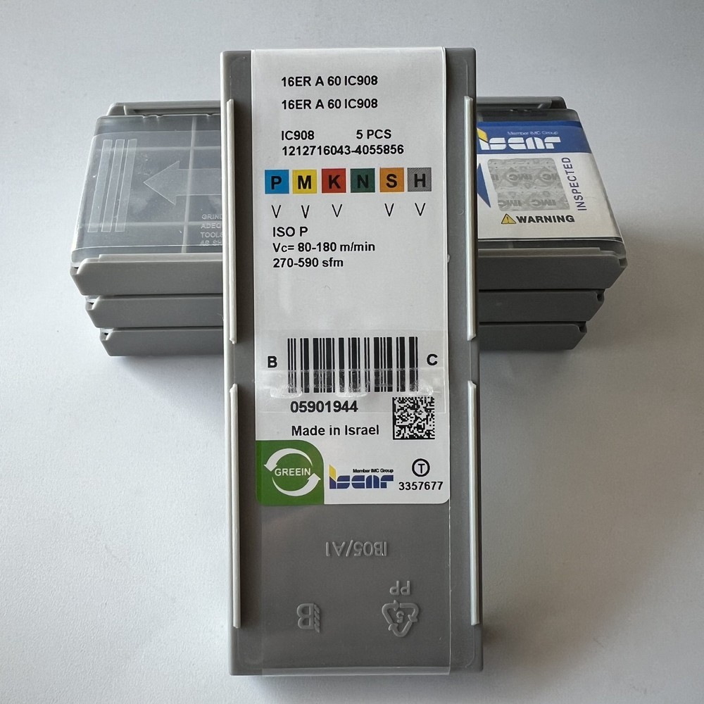 ISCAR / 16ERA60 IC908 / 10 Pcs