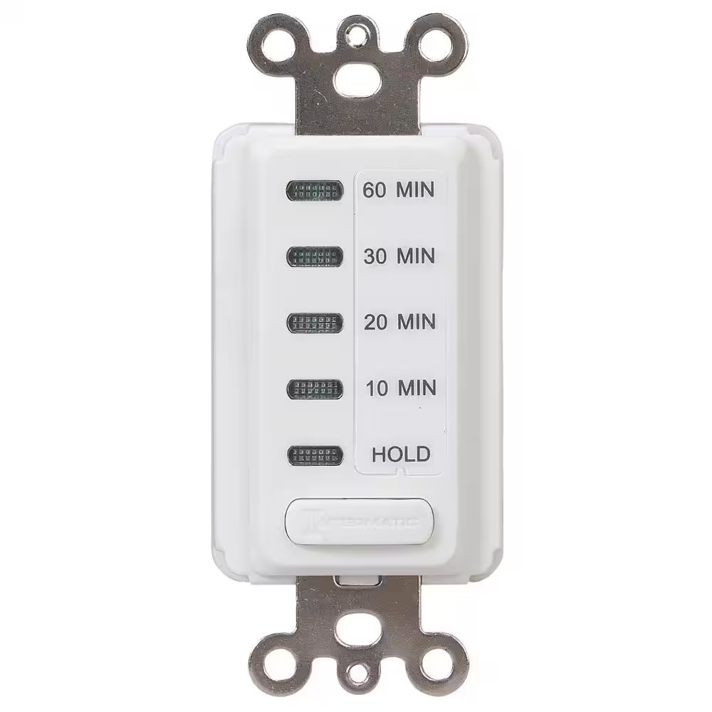 15 Amp In-Wall Digital Auto Shut-Off Timer
