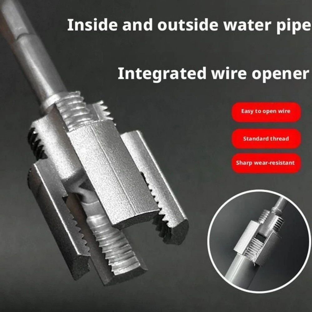 Good Quality Internal and External Pipe Threading Tool Set 1/2 inch, 3/4 inch