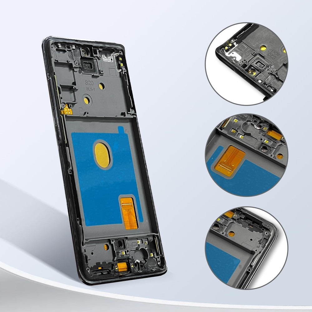 Samsung Galaxy S20 FE FE 5G Screen Replacement Frame LCD Digitizer Touch Assembl