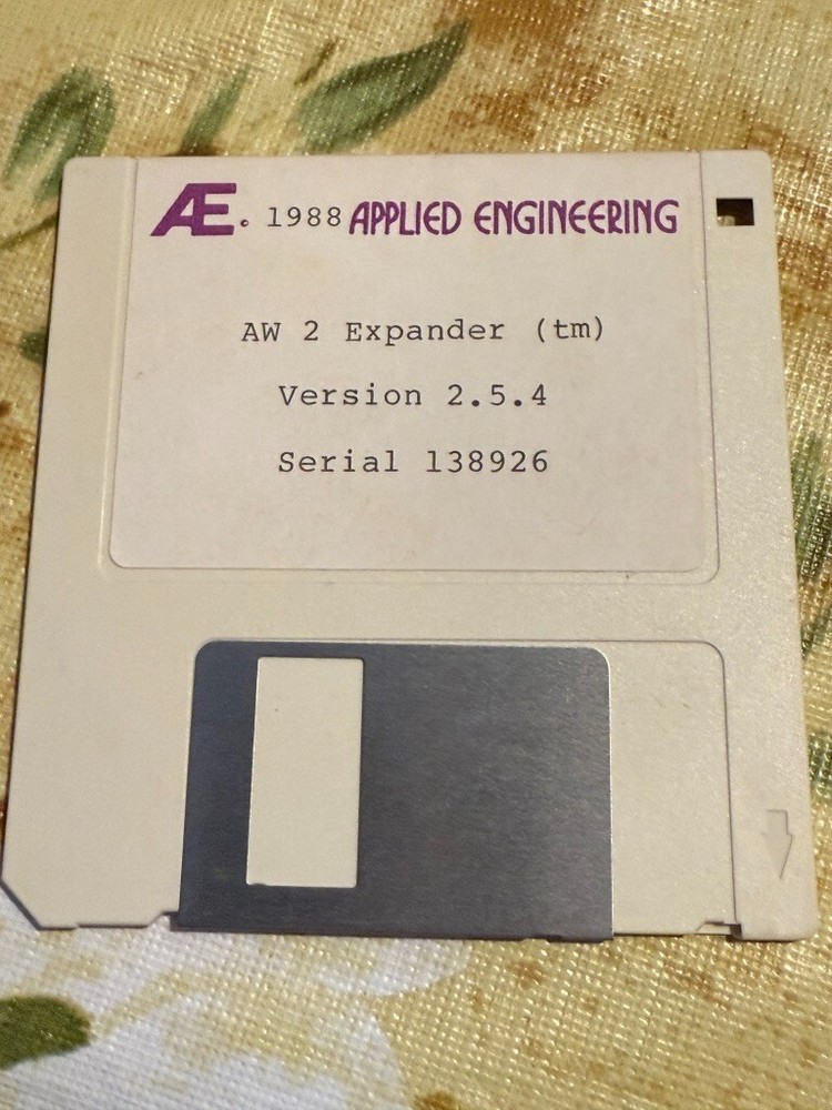 Applied Engineering AppleWorks Expander v2.5.4    3-1/2 disk