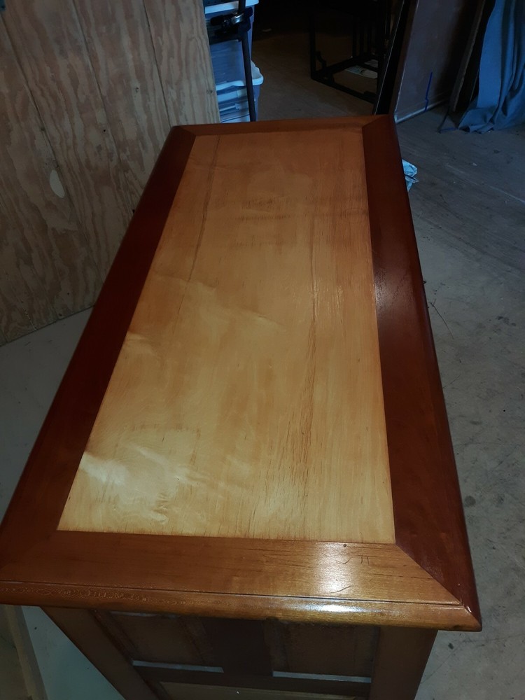 Signed Stickley Solid Maple Blanket Chest Some Tiger Grain