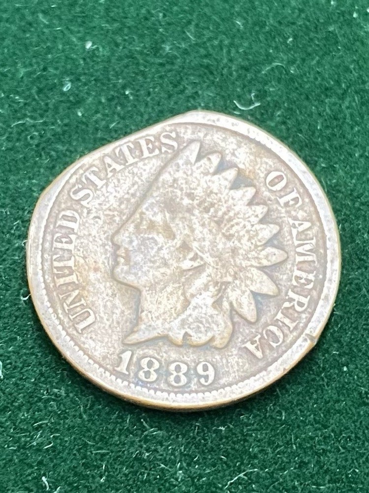 1889 indian head penny